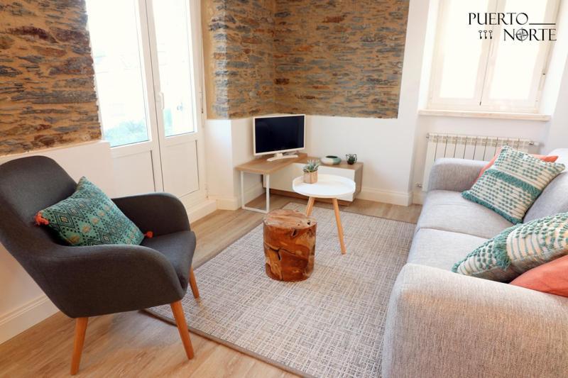 Apartamentos Puerto Norte - Apto 3 Puerto de Vega Buitenkant foto