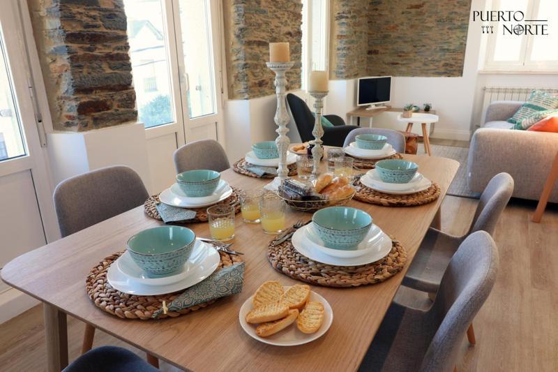 Apartamentos Puerto Norte - Apto 3 Puerto de Vega Buitenkant foto